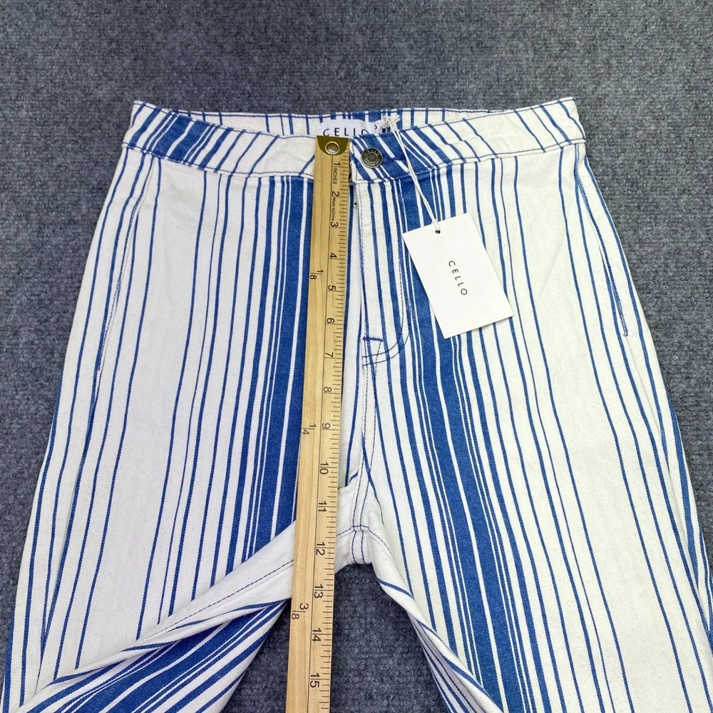 Cello striped denim